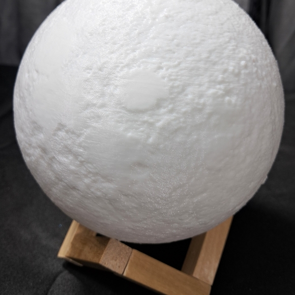 Home Kids Night Light 3D NASA Moon Colorful LED Dorm Bedroom Home Lanterns Light - Picture 10 of 15